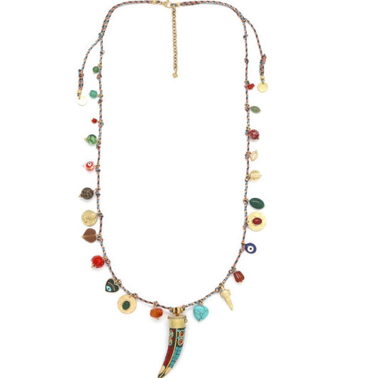COLLANA MULTI CUERNO