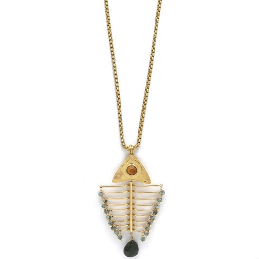COLLANA FISH LONG